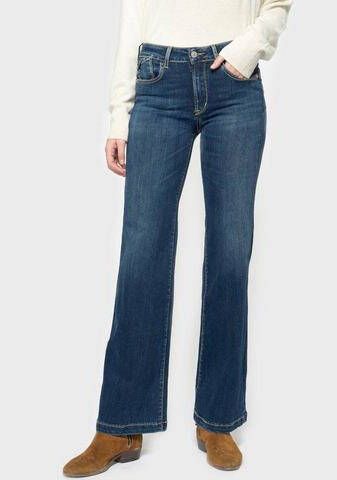 Le Temps Des Cerises Wijde jeans PULP HIGH FLARE prettig stretch denim