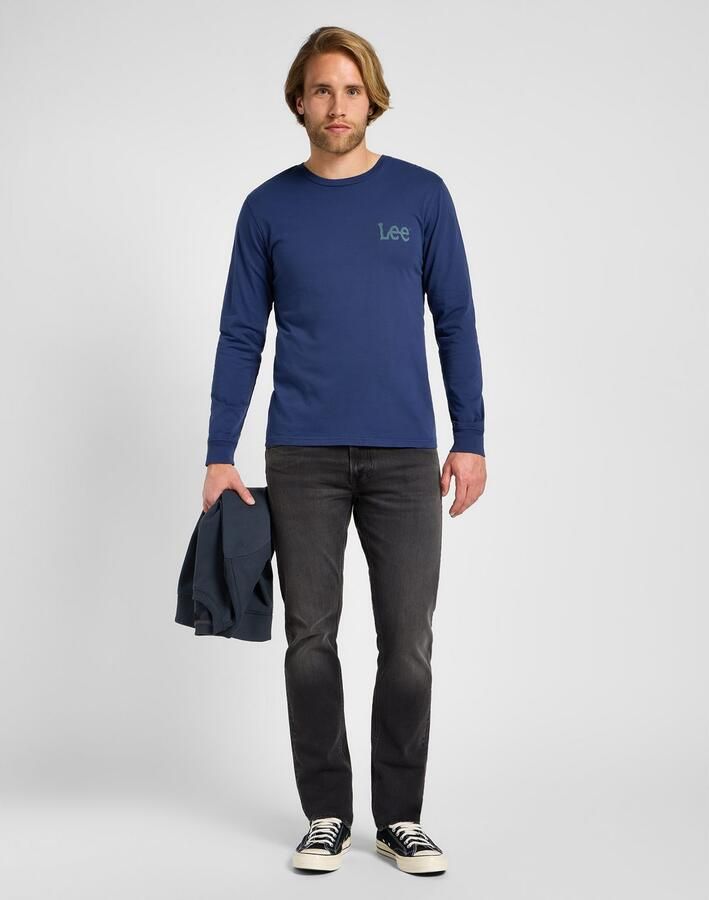 Lee Straight Fit Zip Fly Jeans Gray Heren - Foto 4