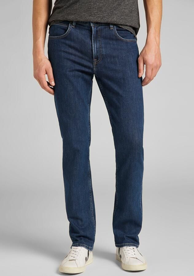 Lee straight fit jeans Brooklyn dark stonewash - Foto 6