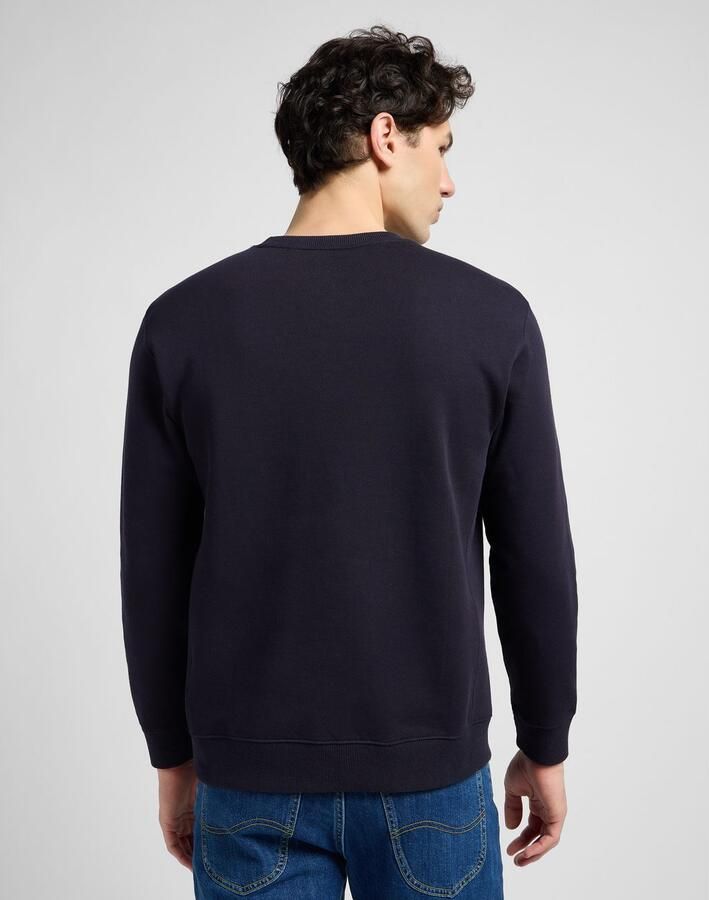 Lee Sweater 112121794 PATCH CREW-MIDNIGHT NAVY - Foto 3
