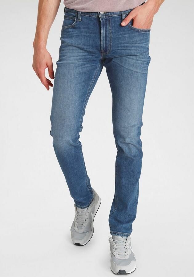 Lee Slim Fit Denim Jeans Blue Heren - Foto 4