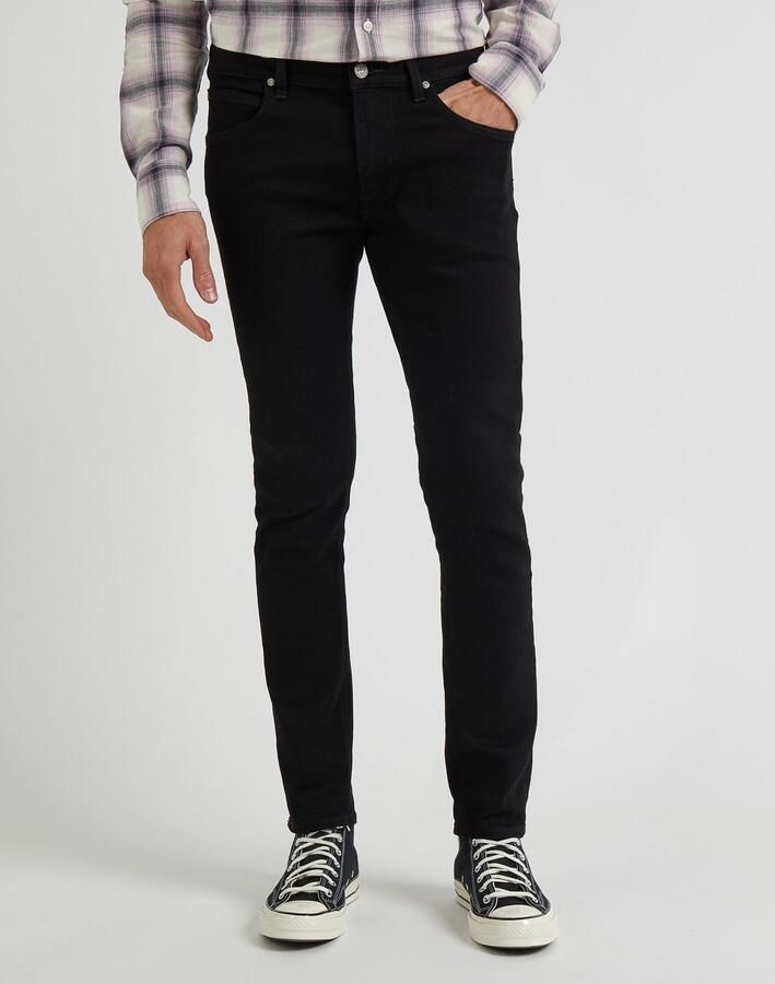 Lee slim tapered fit jeans Luke clean black - Foto 7