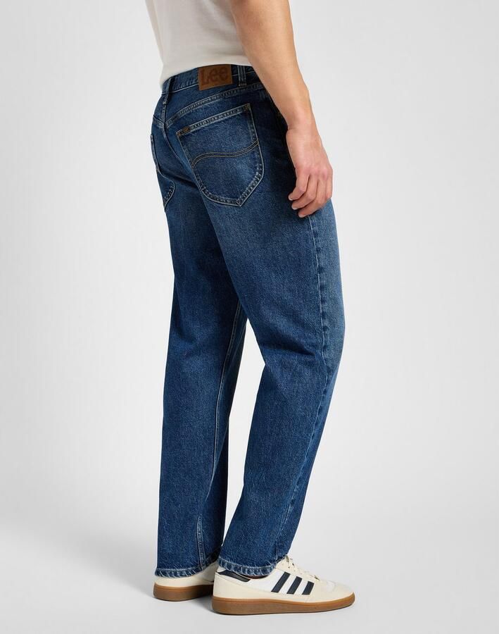Lee Mid Waist Tapered Fit Jeans Blue Heren - Foto 2