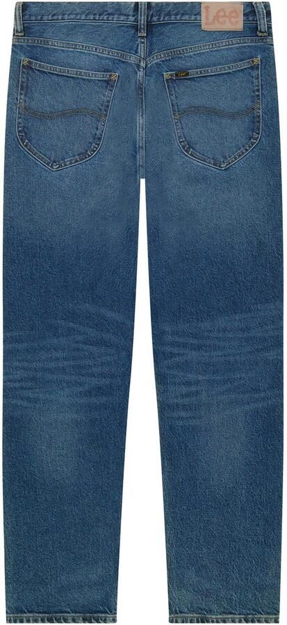 Lee Mid Waist Tapered Fit Jeans Blue Heren - Foto 5