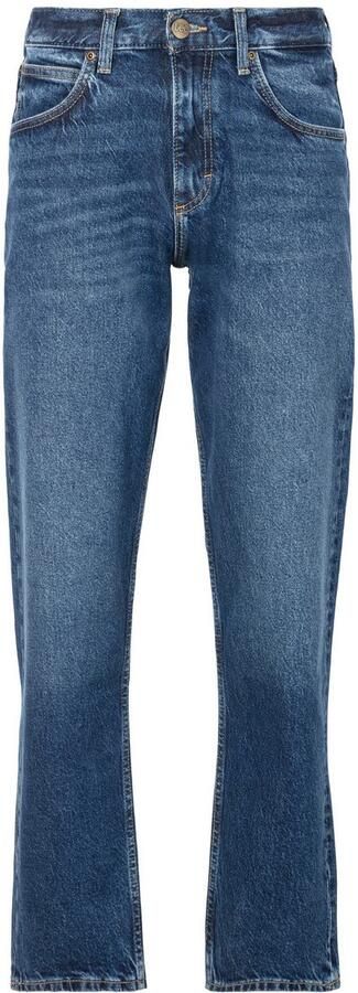 Lee Mid Waist Tapered Fit Jeans Blue Heren - Foto 7