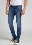 Lee Slim Fit Denim Jeans Blue Heren - Thumbnail 7