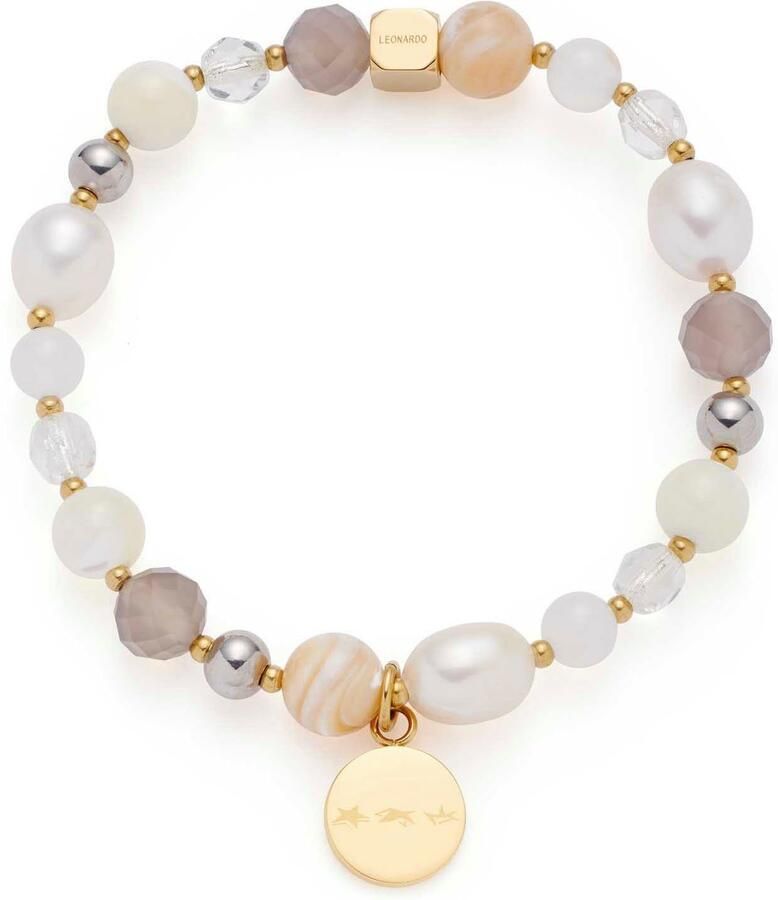 LEONARDO Armband Bicolor Hope met agaat met glazen kraal zoetwatergekweekte parel - Foto 6