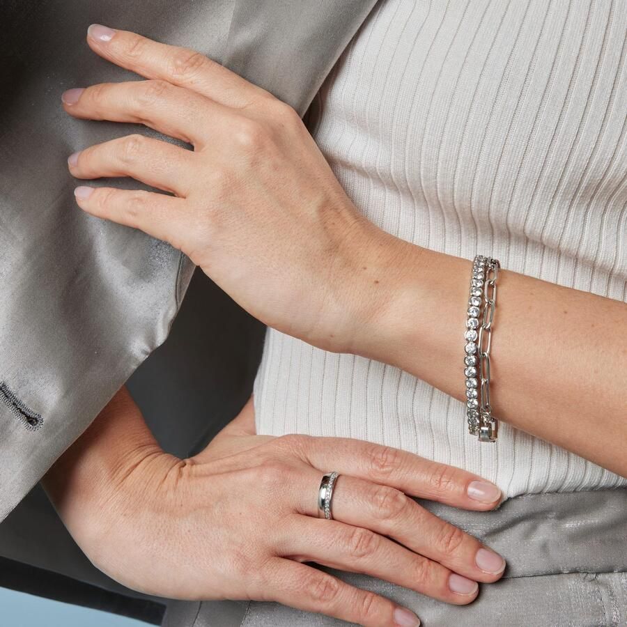 LEONARDO Armband Cremona 024336 024337 met zirkoon (synthetisch) - Foto 2