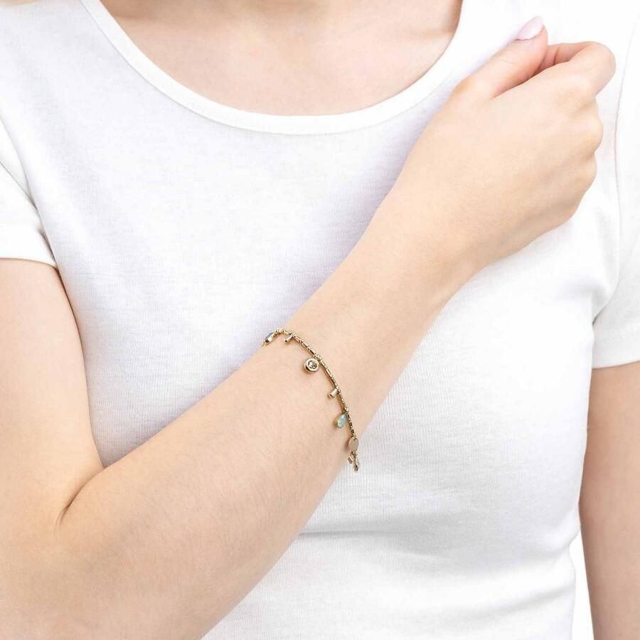 LEONARDO Armband Ella met glassteen zirkoon (synthetisch) - Foto 2