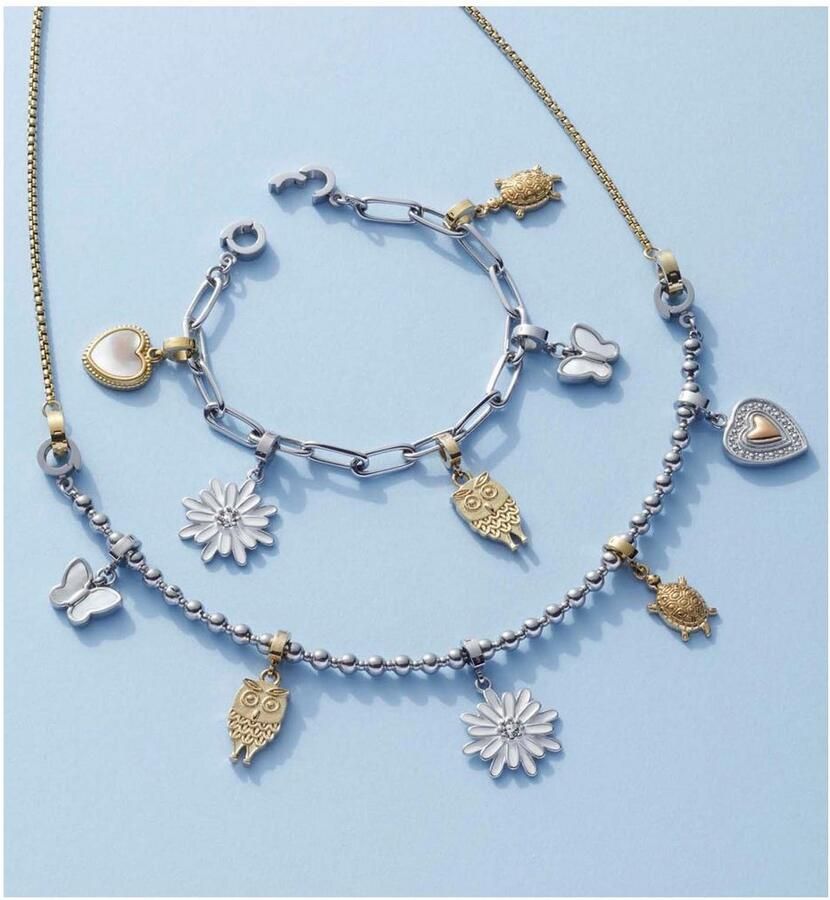 LEONARDO Bedel Mora Clip&Mix met zirkoon (synthetisch)