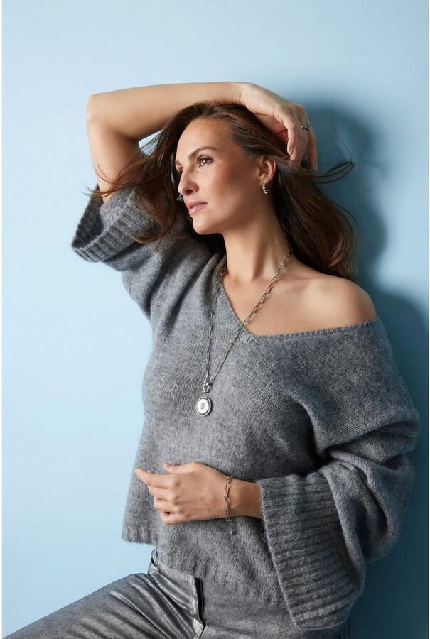 LEONARDO Bedelhanger Hanger Dorma Clip & Mix met glassteen zirkoon (synthetisch)