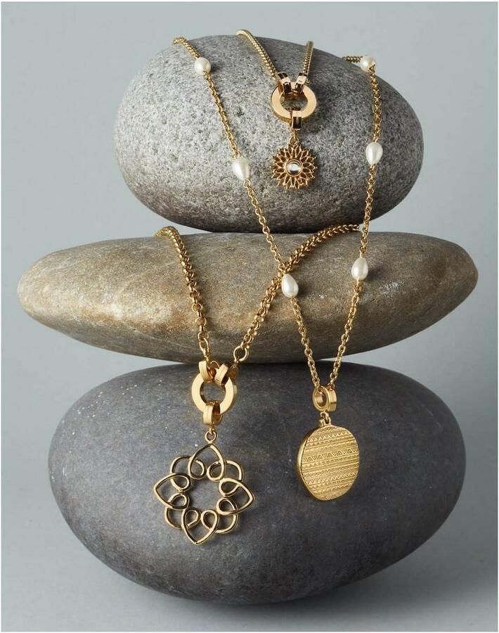 LEONARDO Bedelketting 43 gold Lolita Clip&Mix met zirkoon (synthetisch)