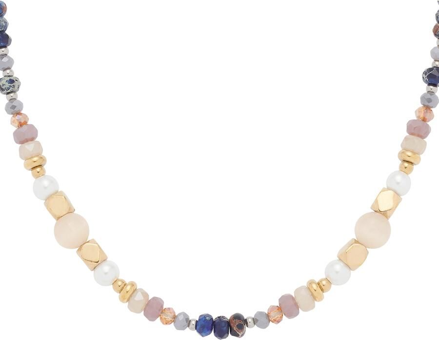 LEONARDO Bedelketting Halsketting Babsi 024313 met sodaliet met kattenoog - Foto 3