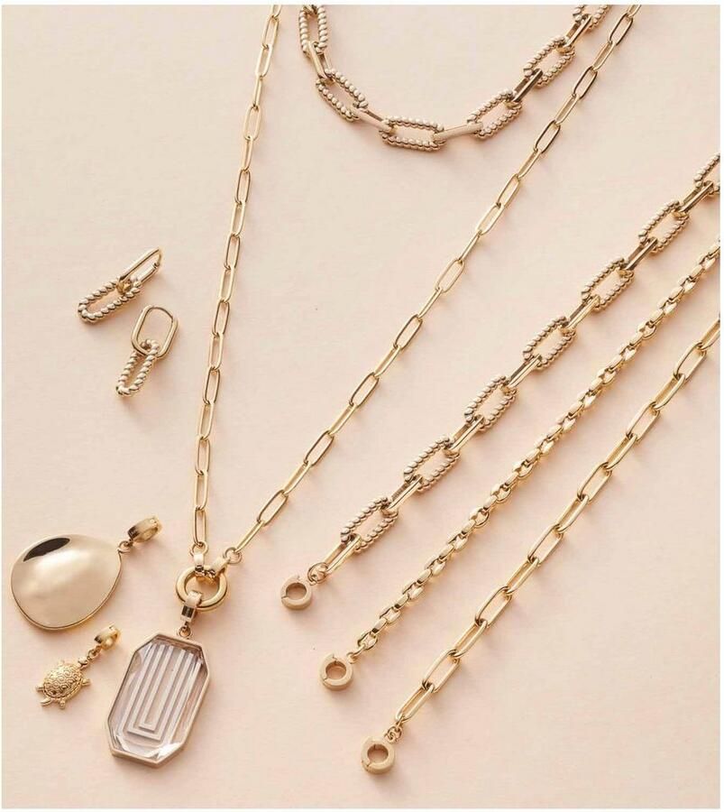 LEONARDO Bedelketting Halsketting Moda Clip&Mix - Foto 2