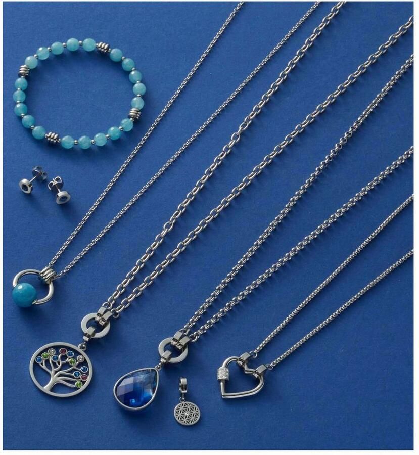 LEONARDO Bedelketting Paola Clip&Mix met zirkoon (synthetisch)