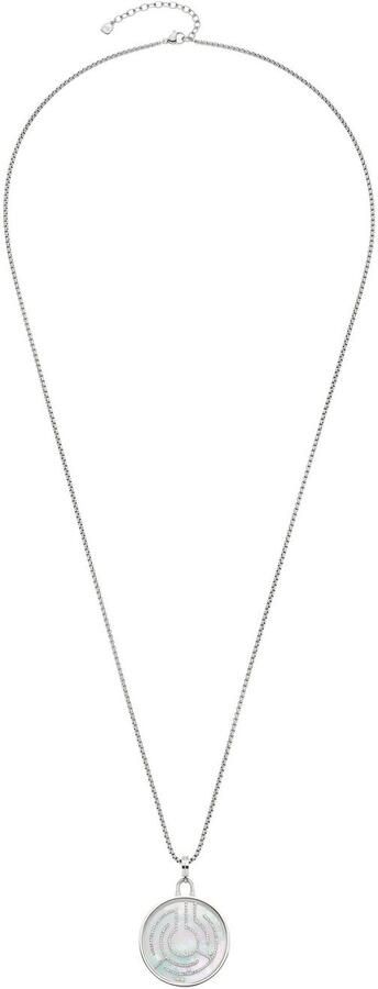 LEONARDO Ketting met hanger Halsketting Joy 024366 024367 met zirkonia (synth.) met parel (geïmiteerd) - Foto 3