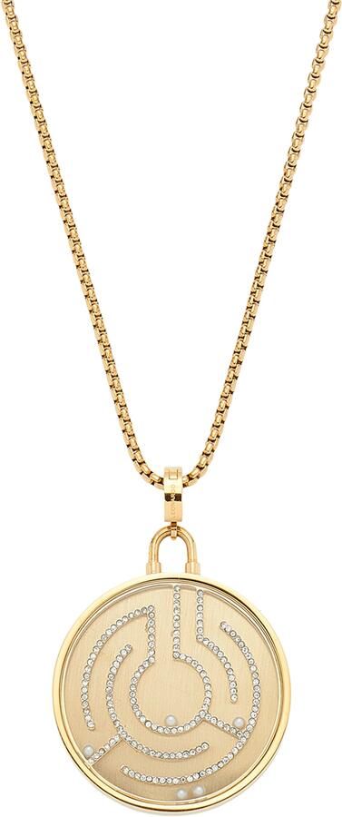 LEONARDO Ketting met hanger Halsketting Joy 024366 024367 met zirkonia (synth.) met parel (geïmiteerd) - Foto 4