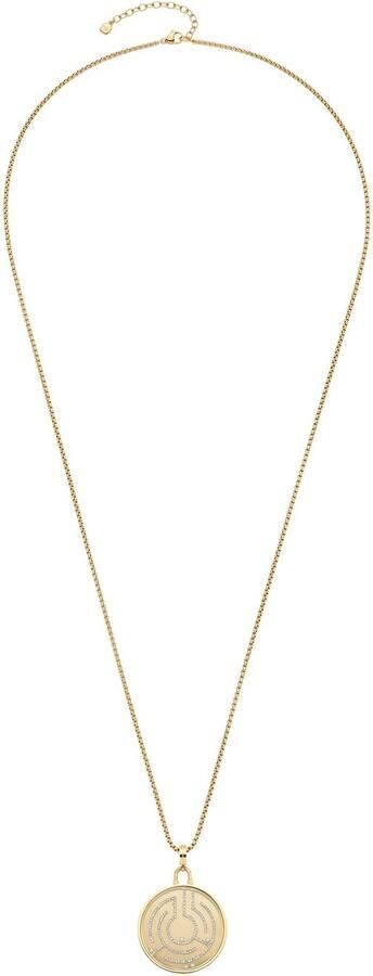 LEONARDO Ketting met hanger Halsketting Joy 024366 024367 met zirkonia (synth.) met parel (geïmiteerd) - Foto 3