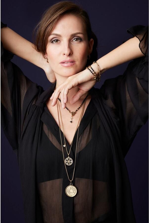 LEONARDO Ketting met hanger Halsketting Joy 024366 024367 met zirkonia (synth.) met parel (geïmiteerd) - Foto 2