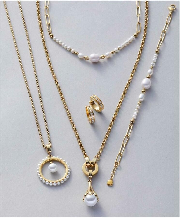 LEONARDO Oorringen Inca met parel (imitatie) - Foto 2