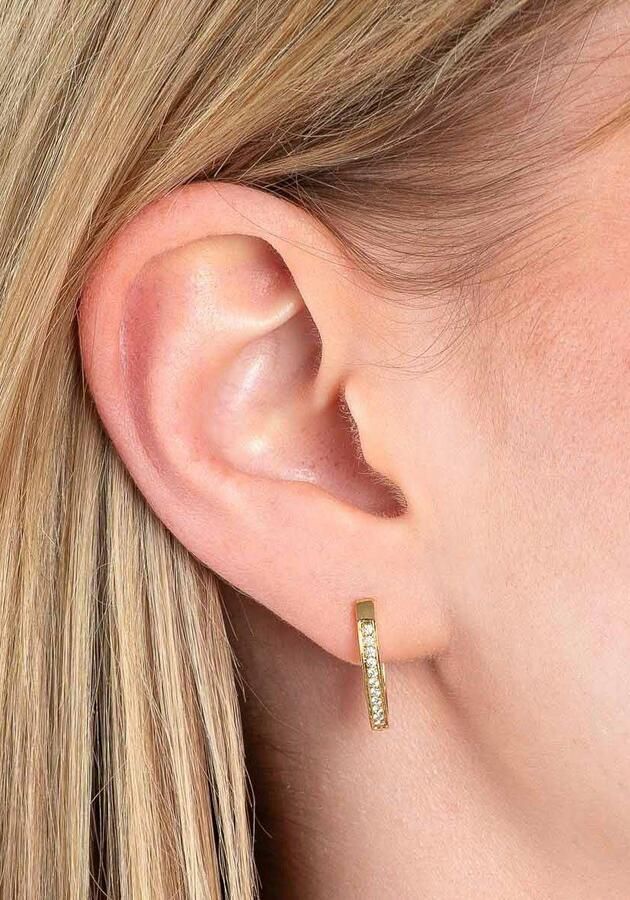 LEONARDO Oorringen Oorbel Ronia Beauty's met zirkoon (synthetisch) - Foto 3