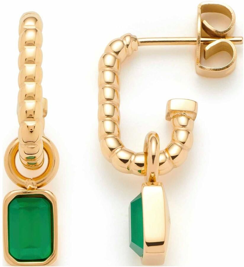 LEONARDO Oorringen Oorbel Susa 023209 met kristalglas haakje afneembaar - Foto 7