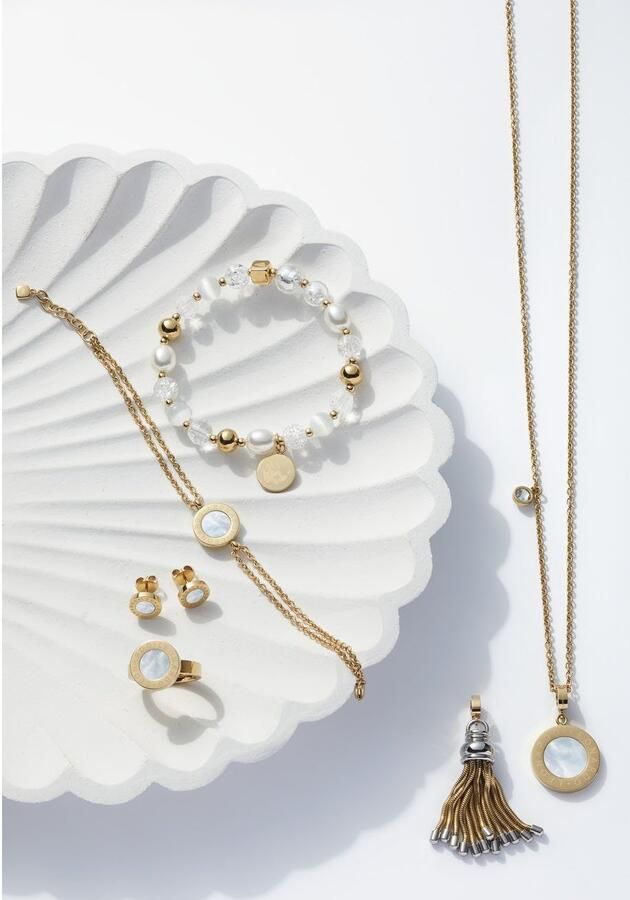 LEONARDO Oorstekers Mauritia met parelmoer