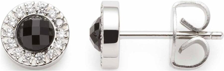 LEONARDO Oorstekers Oorbel Isa 023347 023349 met glassteen of parel (geïmiteerd) en zirkonia (synth.) - Foto 5