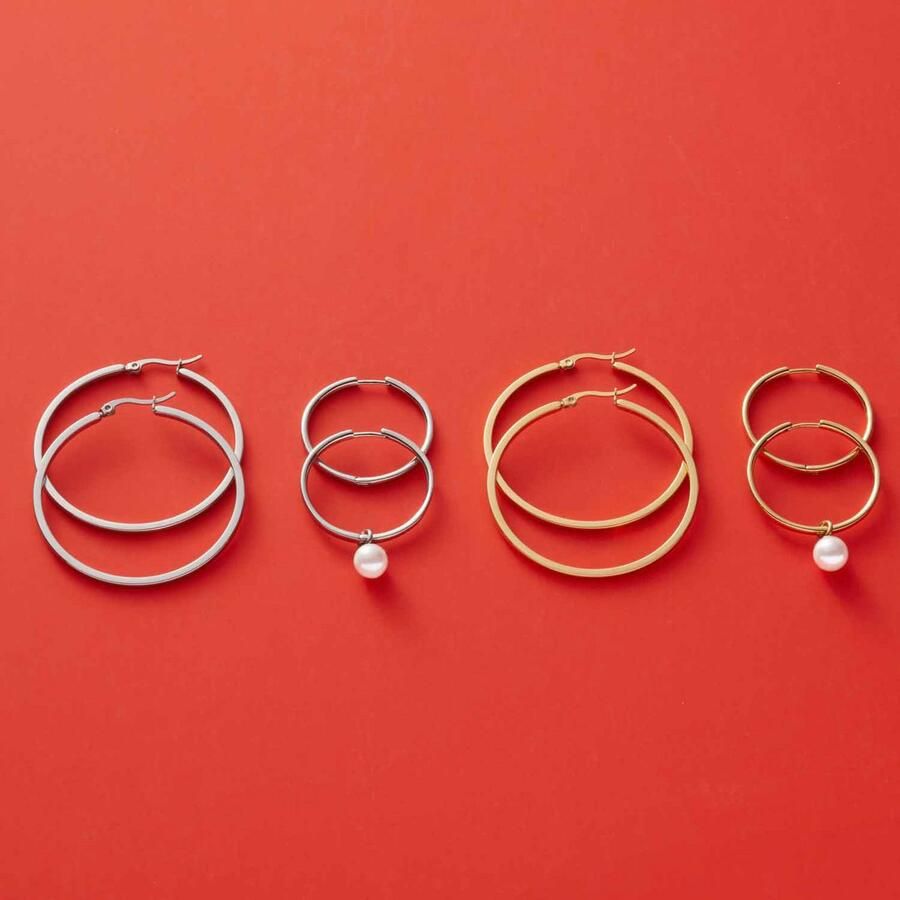 LEONARDO Paar creolen Oorbellen Bravo 023573 023574