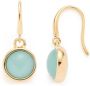 Leonardo Jewels Oorhangers goudkleurig edelstaal Van goudkleur - Thumbnail 1