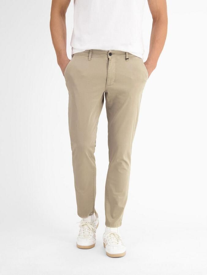 Lerros 5-pocket jeans Basic Chino in structuurkwaliteit SLIM FIT