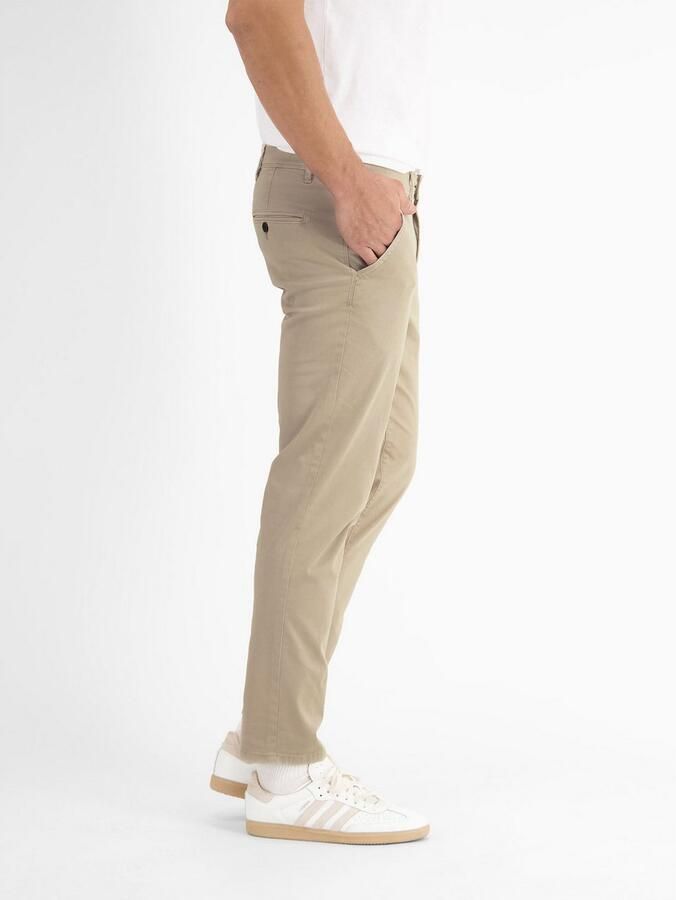 Lerros 5-pocket jeans Basic Chino in structuurkwaliteit SLIM FIT - Foto 3