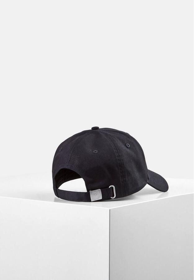 Lerros Baseballcap unikleur met logoborduursel - Foto 4