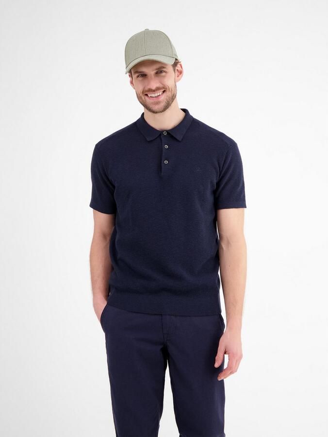 Lerros Baseball pet basecap met visgraatstructuur - Foto 2