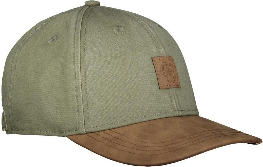 Lerros Baseball pet basecap van canvas met kunstlederen klep - Foto 4