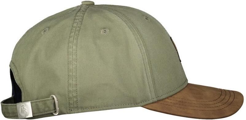 Lerros Baseball pet basecap van canvas met kunstlederen klep - Foto 3