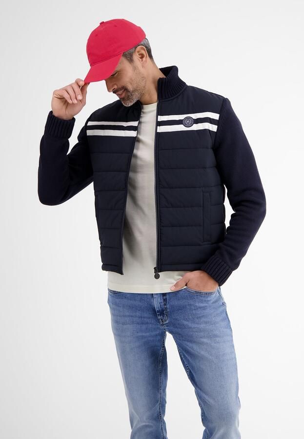 Lerros Baseball pet cap met visgraatstructuur - Foto 4