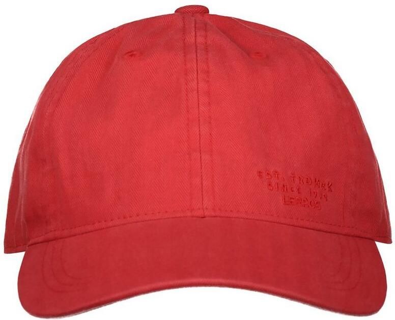 Lerros Baseball pet cap met visgraatstructuur