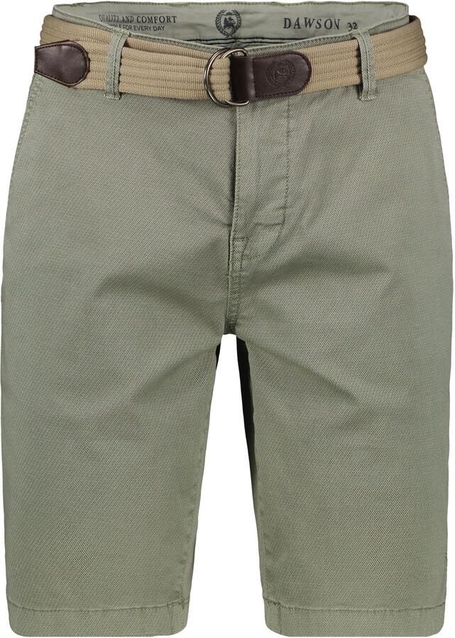 Lerros Bermuda chino bermuda met riem in grote maten (set) - Foto 2