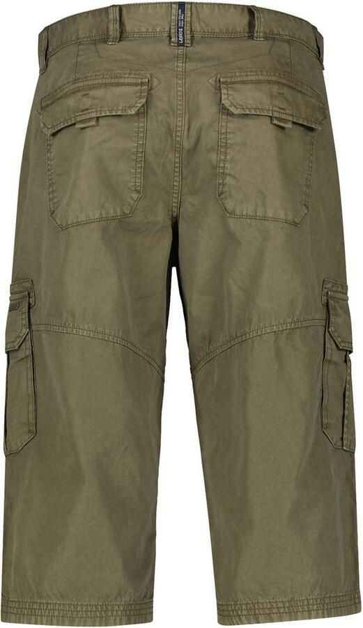 Lerros Bermuda lange cargo bermuda met opgestikte zakken