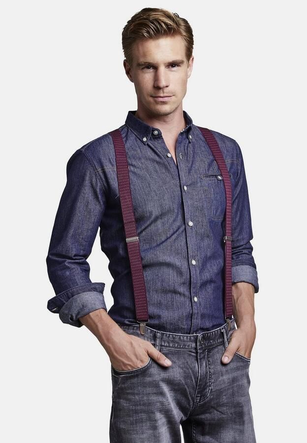 Lerros Bretels met stippen