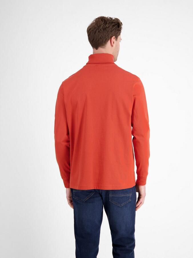 Lerros Colshirt met geborduurd logo