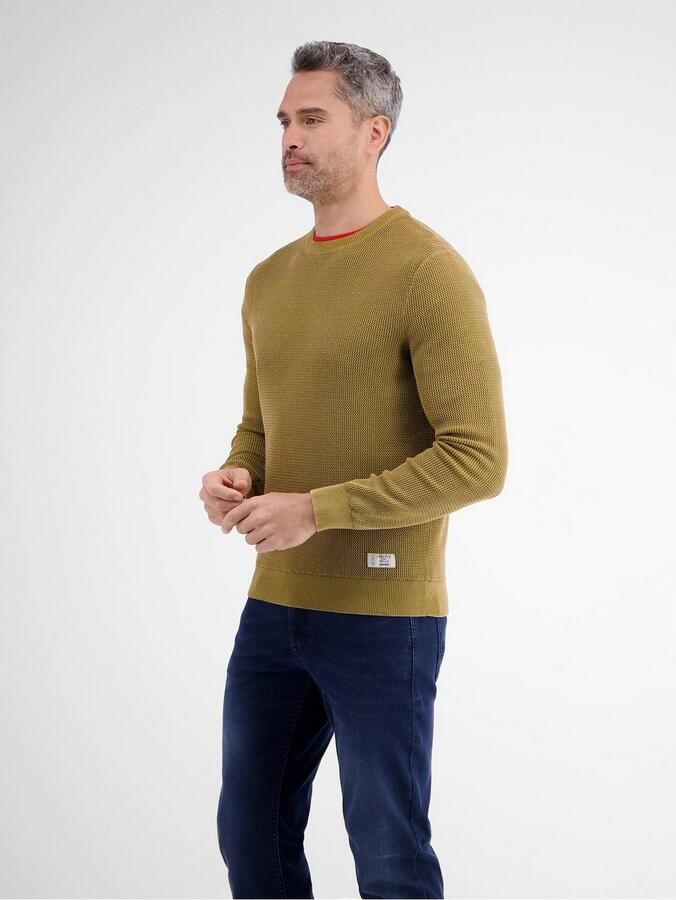 Lerros Gebreide trui breipullover O-hals - Foto 3