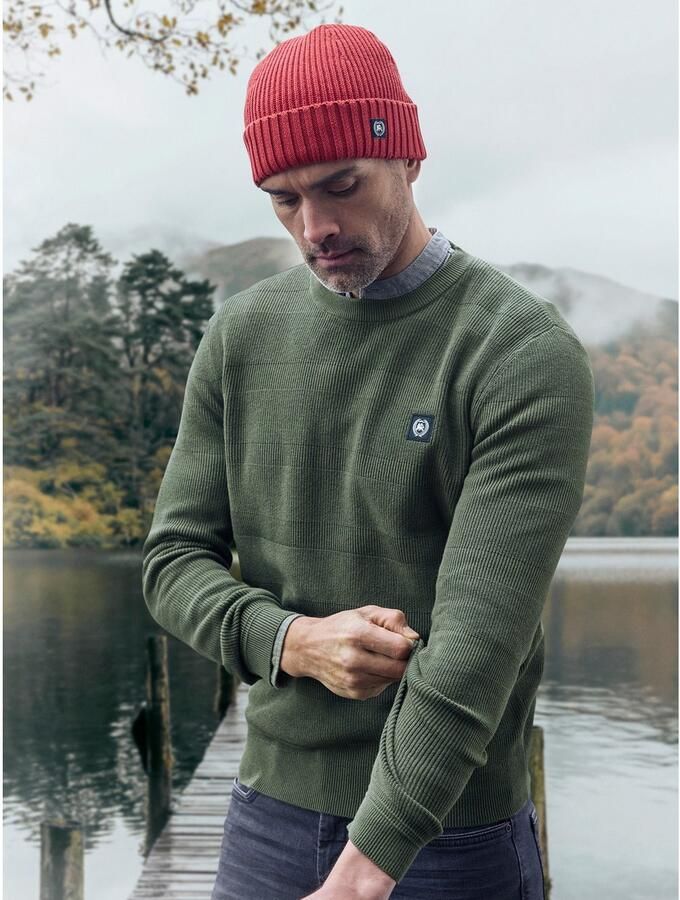 Lerros Gebreide trui Gebreide pullover voor heren tonale streep - Foto 3