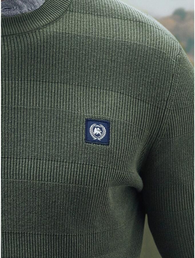 Lerros Gebreide trui Gebreide pullover voor heren tonale streep - Foto 2