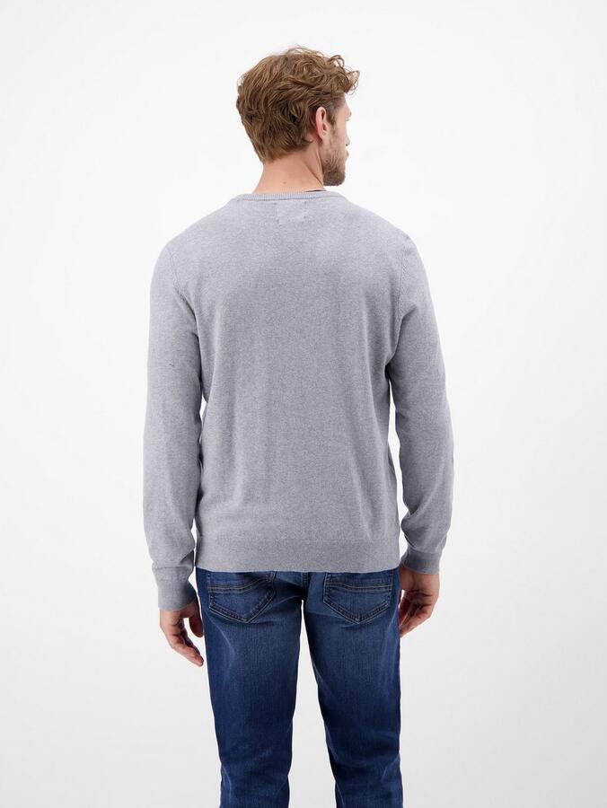 Lerros Gebreide trui Heren basic gebreide trui - Foto 3
