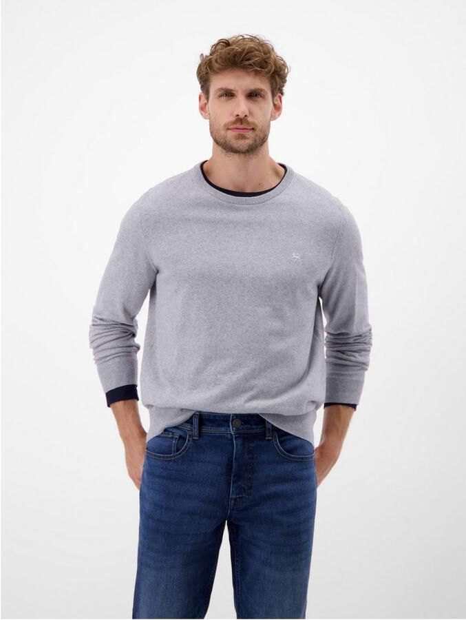 Lerros Gebreide trui Heren basic gebreide trui - Foto 2