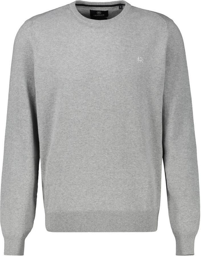 Lerros Gebreide trui Heren basic gebreide trui