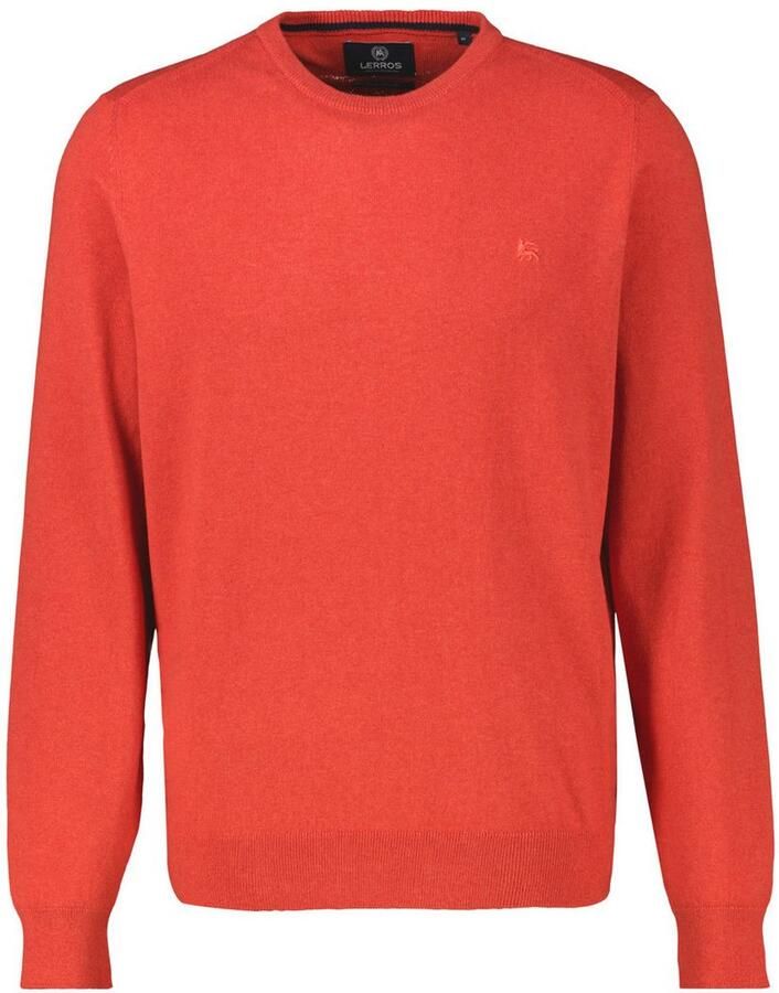 Lerros Gebreide trui Heren basic gebreide trui
