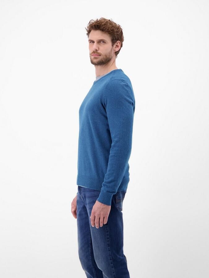 Lerros Gebreide trui Heren basic gebreide trui - Foto 3